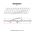 Профлист МЕТАЛЛ ПРОФИЛЬ С-8х1150 (ECOSTEEL-01-МореныйДуб-0.5)